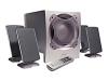 Philips A 3.500 - PC multimedia speaker system - 80 Watt (Total) - metallic grey