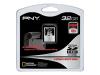 PNY Optima - Flash memory card - 32 GB - Class 4 - 133x - SDHC
