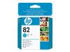 HP 82 - Print cartridge - 1 x cyan