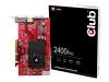 Club 3D HD 2400PRO - Graphics adapter - Radeon HD 2400PRO - AGP 8x - 512 MB GDDR2 - Digital Visual Interface (DVI) ( HDCP ) - HDTV out