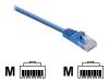 V7 - Patch cable - RJ-45 (M) - RJ-45 (M) - 3 m - STP - ( CAT 5e ) - moulded, stranded, snagless - blue