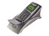 Samsung SPR 6100 - Cordless phone w/ caller ID - metallic silver