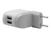 Belkin Dual Rotating Charger - Power adapter - 2 Output Connector(s)