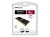 PNY - Memory - 2 GB - SO DIMM 200-pin - DDR2 - 667 MHz / PC2-5300 - CL5 - 1.8 V - unbuffered