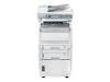 OKI MC860cdtn - Multifunction ( fax / copier / printer / scanner ) - colour - LED - copying (up to): 34 ppm (mono) / 26 ppm (colour) - printing (up to): 34 ppm (mono) / 26 ppm (colour) - 930 sheets - 33.6 Kbps - parallel, Hi-Speed USB, 10/100 Base-TX