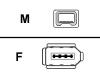 StarTech.com IEEE-1394 FireWire Adapter 4 Pin - 6 Pin - IEEE 1394 adapter - 4 PIN FireWire (M) - 6 PIN FireWire (F) ( IEEE 1394 )