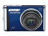 Olympus [MJU:] 9000 - Digital camera - compact - 12.0 Mpix - optical zoom: 10 x - supported memory: xD-Picture Card - royal blue
