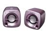 Sony SRS M50P - Portable speakers - 5 Watt (Total) - pink