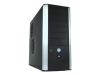 MaxPoint AplusCase CS-Seenium - Mid tower - ATX - no power supply ( PS/2 ) - black - USB/FireWire/Audio