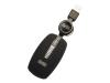 Sweex Notebook Optical Mouse Jet-Black - Mouse - optical - wired - USB