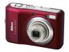 Nikon Coolpix L20 - Digital camera - compact - 10.0 Mpix - optical zoom: 3.6 x - supported memory: SD, SDHC - red