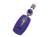 Sweex Notebook Optical Mouse Puple Rain - Mouse - optical - wired - USB