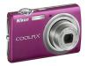 Nikon Coolpix S220 - Digital camera - compact - 10.0 Mpix - optical zoom: 3 x - supported memory: SD, SDHC - pink