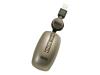 Sweex Notebook Optical Mouse Silver Shadow - Mouse - optical - wired - USB