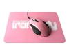 SteelSeries iron.lady Ikari - Mouse - laser - 5 button(s) - wired - USB - pink