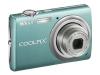 Nikon Coolpix S220 - Digital camera - compact - 10.0 Mpix - optical zoom: 3 x - supported memory: SD, SDHC - green