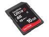 SanDisk Ultra II - Flash memory card - 16 GB - Class 2 - SDHC