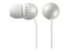 Sony MDR EX33LPS - Fontopia - headphones ( in-ear ear-bud ) - silver