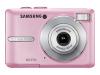 Samsung S1070 - Digital camera - compact - 10.2 Mpix - optical zoom: 3 x - supported memory: MMC, SD, SDHC, MMCplus - pink