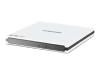 Samsung SE-S084B - Disk drive - DVDRW (R DL) / DVD-RAM - 8x/8x/5x - Hi-Speed USB - external - white