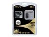 PNY Mobility Pack - Flash memory card ( microSDHC to SD adapter included ) - 8 GB - microSDHC