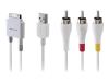 Belkin Audio and Video Cable for iPod and iPhone - Video / audio / data / power cable kit - composite video / audio / USB