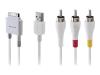 Belkin Audio and Video Cable for iPod and iPhone - Video / audio / data / power cable kit - composite video / audio / USB