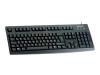 Cherry G83 6105 - Keyboard - PS/2 - 105 keys - black - German - retail
