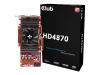 Club 3D HD4870 - Graphics adapter - Radeon HD 4870 - PCI Express 2.0 x16 - 512 MB GDDR5 - Digital Visual Interface (DVI), HDMI ( HDCP ) - HDTV out