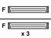 StorCase - SCSI internal cable - 68 PIN VHDCI (F) - 68 PIN VHDCI (F) - 1.2 m