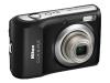Nikon Coolpix L20 - Digital camera - compact - 10.0 Mpix - optical zoom: 3.6 x - supported memory: SD, SDHC - black