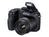 Fujifilm FinePix S1500fd - Digital camera - compact - 10.0 Mpix - optical zoom: 12 x - supported memory: MMC, SD, xD-Picture Card, SDHC - black