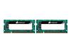 Corsair Value Select - Memory - 8 GB ( 2 x 4 GB ) - SO DIMM 200-pin - DDR2 - 800 MHz / PC2-6400 - unbuffered