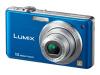 Panasonic Lumix DMC-FS7EG-A - Digital camera - compact - 10.1 Mpix - optical zoom: 4 x - supported memory: MMC, SD, SDHC - blue