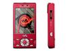Sony Ericsson W995 Walkman - Cellular phone with two digital cameras / digital player / FM radio - WCDMA (UMTS) / GSM - energetic red