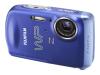 Fujifilm FinePix Z33WP - Digital camera - compact - 10.0 Mpix - optical zoom: 3 x - supported memory: SD, SDHC - blue