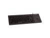 Cherry XS Trackball Keyboard G84-5400 - Keyboard - USB - 88 keys - trackball - black - English - US