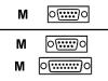 APC - Serial cable - DB-9 (M) - DB-9, DB-15 (M)