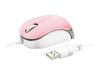 Trust Micro Mouse - Mouse - optical - 3 button(s) - wired - USB - pink