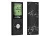 DLO Jam Jacket - Case for digital player - silicone - black, clear - iPod nano (4G)