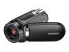 Samsung SMX-F34 - Camcorder - Widescreen Video Capture - 800 Kpix - optical zoom: 34 x - supported memory: SD, SDHC, MMCplus - flash card - black