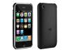 Philips SlimShell - Case for digital player - polycarbonate - black - iPhone 3G