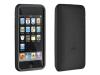 DLO Jam Jacket - Case for digital player - silicone - black - iPod touch (2G)