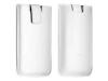 Philips SlimSleeve - Case for digital player - fabric, leather - white - iPod touch, iPod touch (2G)