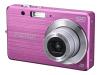Fujifilm FinePix J20 - Digital camera - compact - 10.0 Mpix - optical zoom: 3 x - supported memory: SD, SDHC - pink