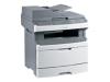 Lexmark X363dn - Multifunction ( printer / copier / scanner ) - B/W - laser - copying (up to): 32 ppm - printing (up to): 33 ppm - 300 sheets - Hi-Speed USB, 10/100 Base-TX, USB host