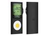 DLO Jam Jacket CordClip - Case for digital player - silicone - black - iPod nano (4G)