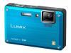 Panasonic Lumix DMC-FT1EP-A - Digital camera - compact - 12.1 Mpix - optical zoom: 4.6 x - supported memory: MMC, SD, SDHC - blue