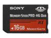 Sony - Flash memory card - 16 GB - Memory Stick PRO-HG Duo