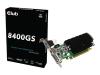 Club 3D 8400GS - Graphics adapter - GF 8400 GS - PCI Express 2.0 x16 low profile - 256 MB GDDR2 - Digital Visual Interface (DVI) ( HDCP ) - HDTV out